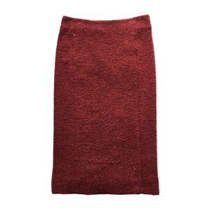 🆕Joe Fresh Mohair Red Midi Skirt